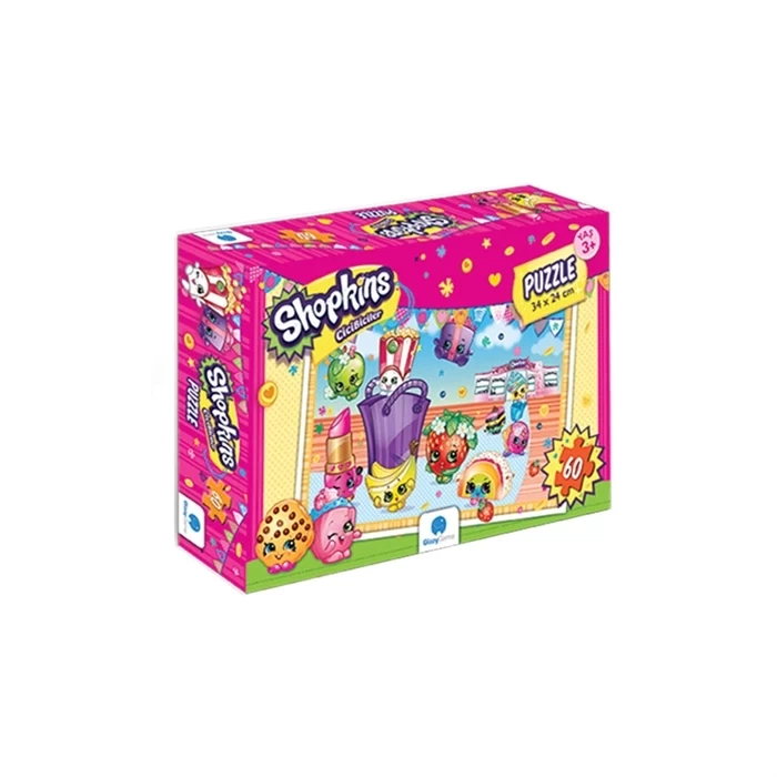 Cicibiciler 60 Parça Çocuk Puzzle