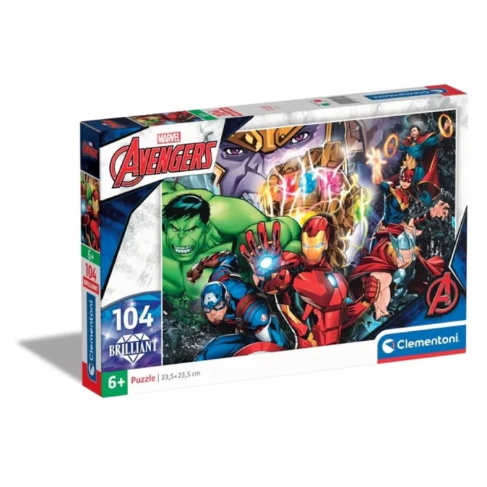 Clementoni Avengers 104 Parça Puzzle 20181