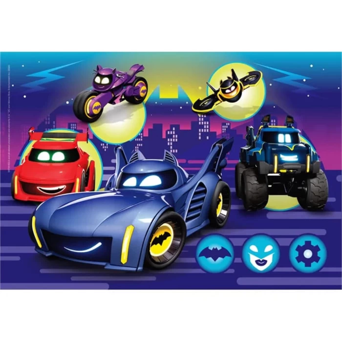 Clementoni BatWheels Puzzle 2x20 Parça 24806