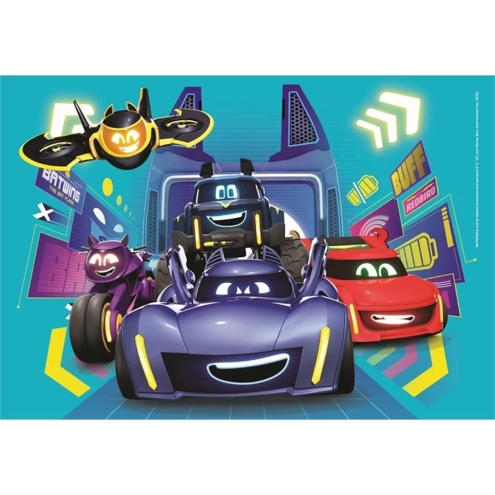 Clementoni Batwheels Puzzle 2x60 Parça 24812
