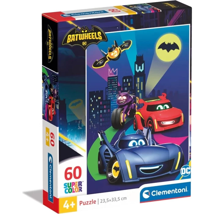 Clementoni Batwheels Puzzle 60 Parça 26593