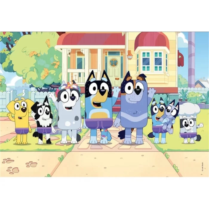 Clementoni Bluey Puzzle 2x60 Parça 24813