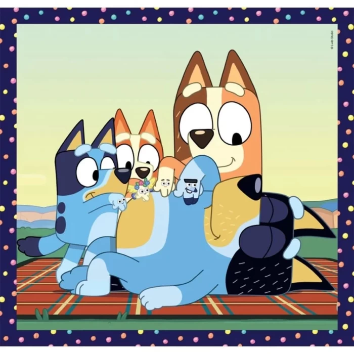 Clementoni Bluey Puzzle 3x48 Parça 25308