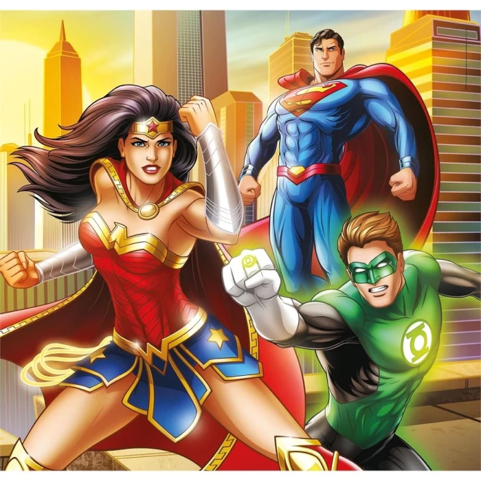 Clementoni DC Justice League Puzzle 3x48 Parça 25296