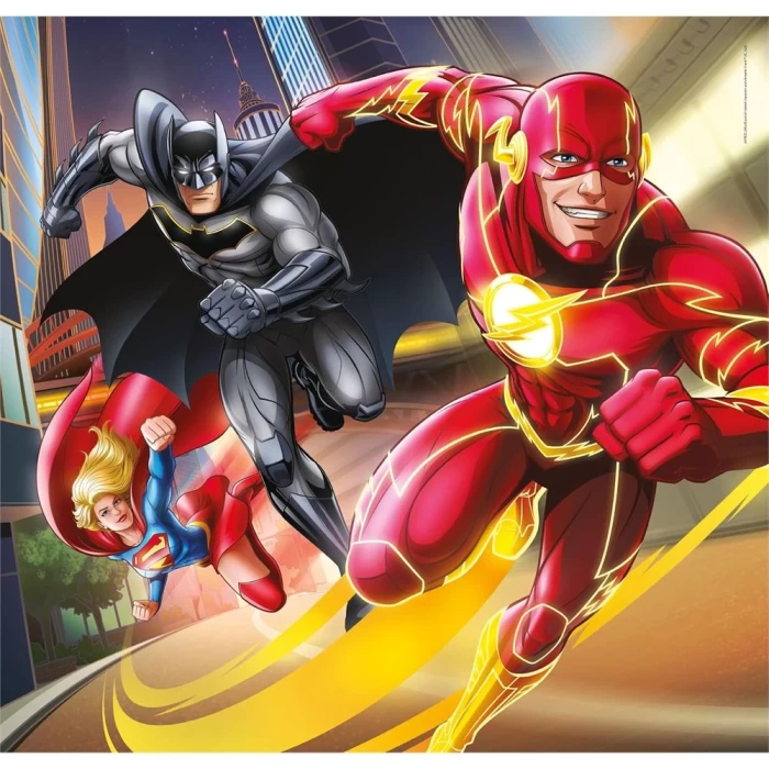 Clementoni DC Justice League Puzzle 3x48 Parça 25296