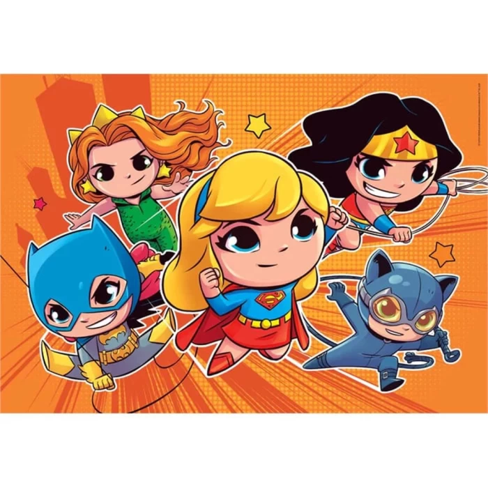 Clementoni DC Super Friends Puzzle 2x60 Parça 21624