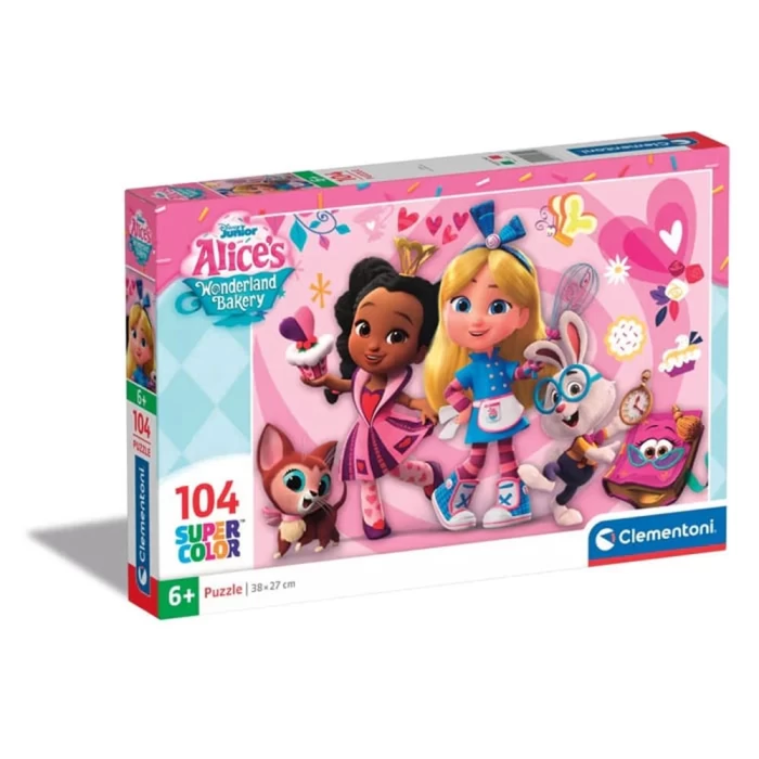 Clementoni Disney Alices Wonderland Bakery Puzzle 104 Parça 2575