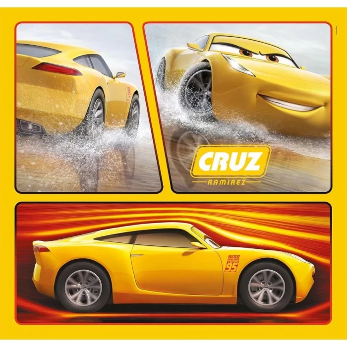 Clementoni Disney Cars Puzzle 3x48 Parça 25305