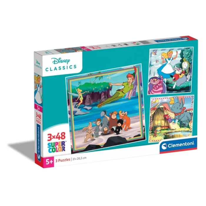 Clementoni Disney Classics Puzzle 3x48 Parça 25302