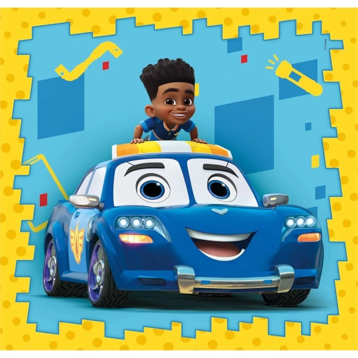 Clementoni Disney Firebuds Puzzle 3x48 Parça 25311