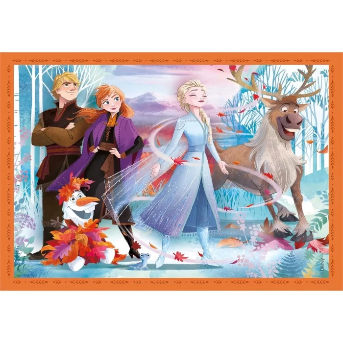 Clementoni Disney Frozen 4 in 1 Puzzle 72 Parça 21518