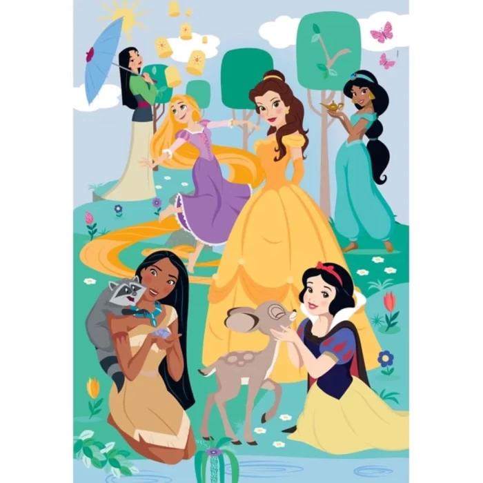 Clementoni Disney Prenses Puzzle 104 Parça 25736