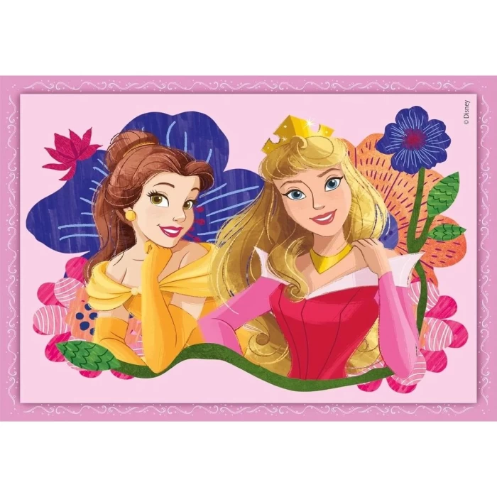 Clementoni Disney Princess Puzzle 4 in 1 72 Parça 21517