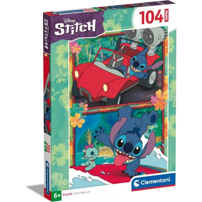 Clementoni Disney Stitch Puzzle 104 Parça 27571