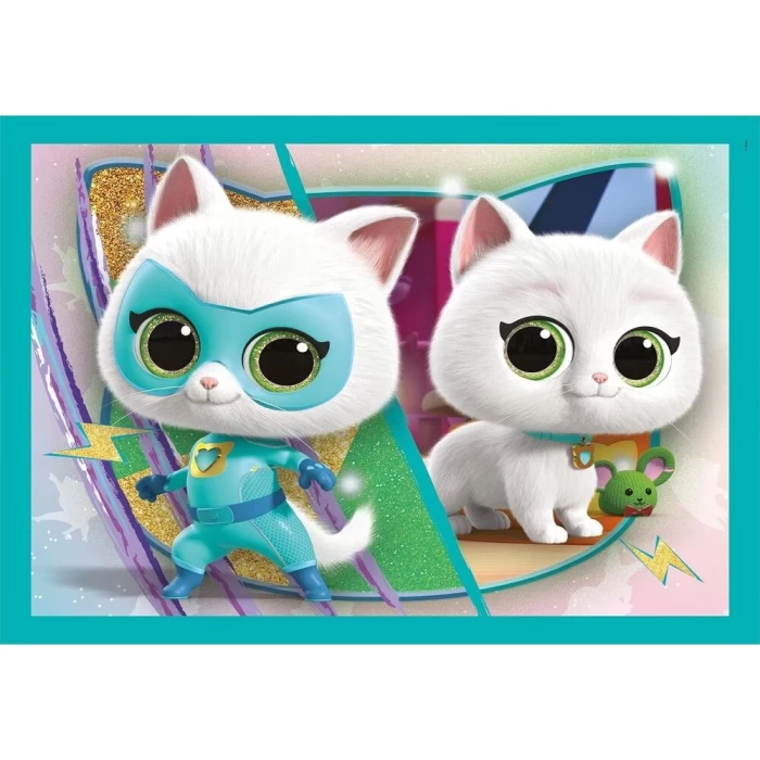 Clementoni Disney Super Kitties Puzzle 4 in 1 21531
