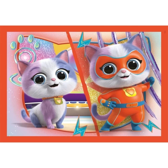 Clementoni Disney Super Kitties Puzzle 4 in 1 21531