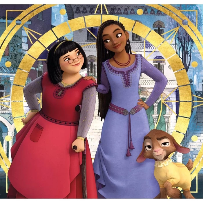 Clementoni Disney Wish Puzzle 3x48 Parça 25310