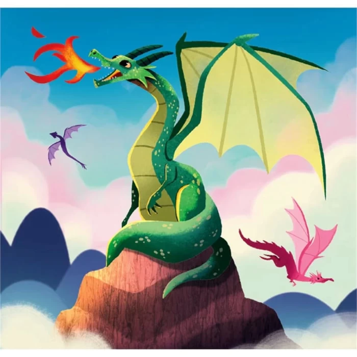 Clementoni Fantastic Creatures Puzzle 3x48 Parça 25319