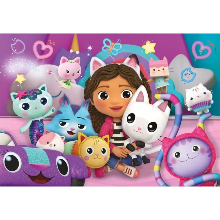 Clementoni Gabbys Dollhouse Puzzle 60 Parça 26202