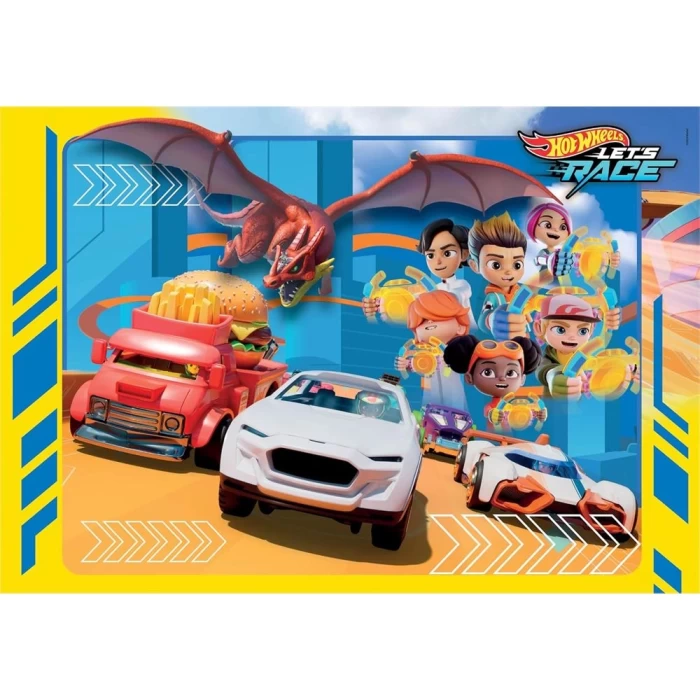 Clementoni Hot Wheels Puzzle 30 Parça 20284