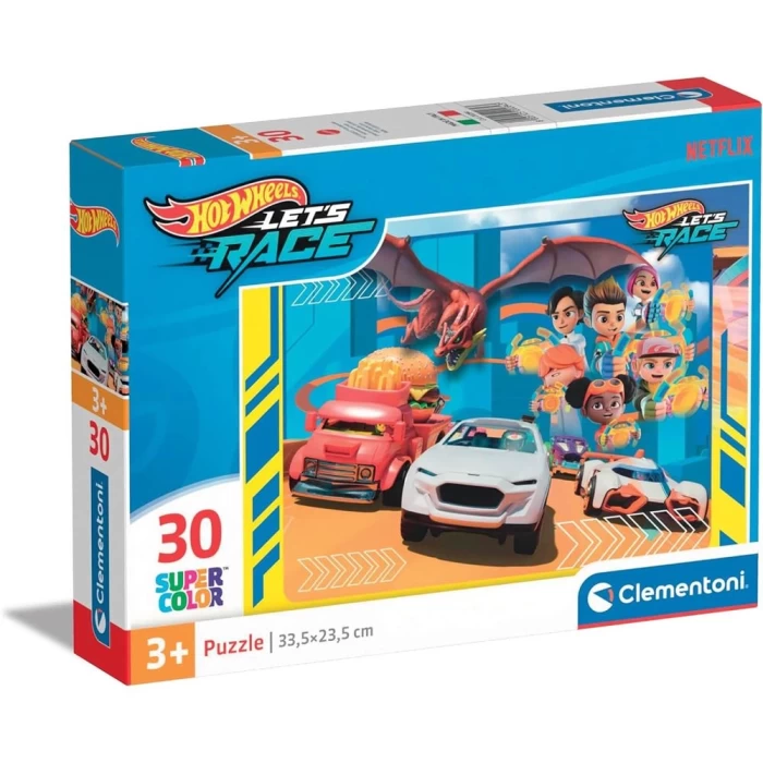 Clementoni Hot Wheels Puzzle 30 Parça 20284