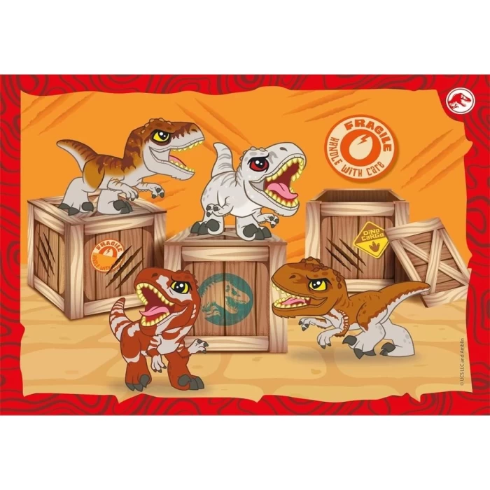 Clementoni Jurassic World 4 in 1 Puzzle 72 Parça 21521