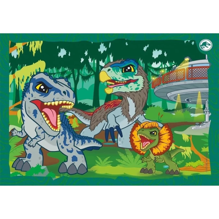 Clementoni Jurassic World 4 in 1 Puzzle 72 Parça 21521