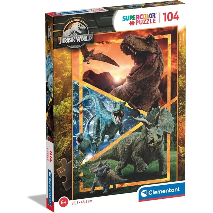 Clementoni Jurassic World Puzzle 104 Parça 27181