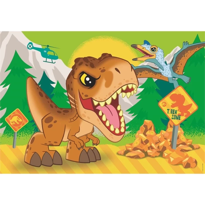 Clementoni Jurassic World Puzzle 2x20 Parça 24810