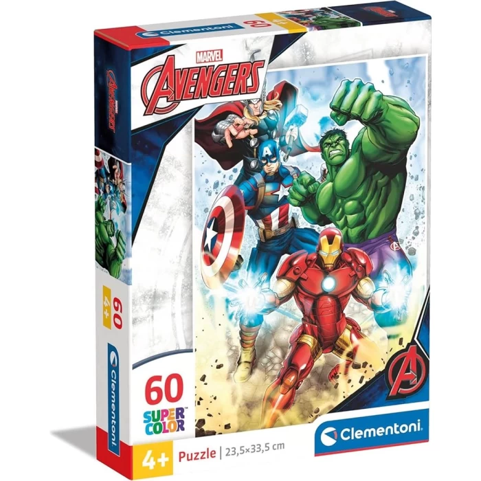 Clementoni Marvel Avengers Puzzle 60 Parça 26193