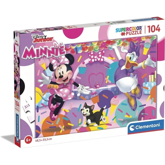 Clementoni Minnie Puzzle 104 Parça 25735