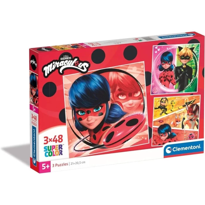 Clementoni Miraculuos Puzzle 3x48 Parça 25317