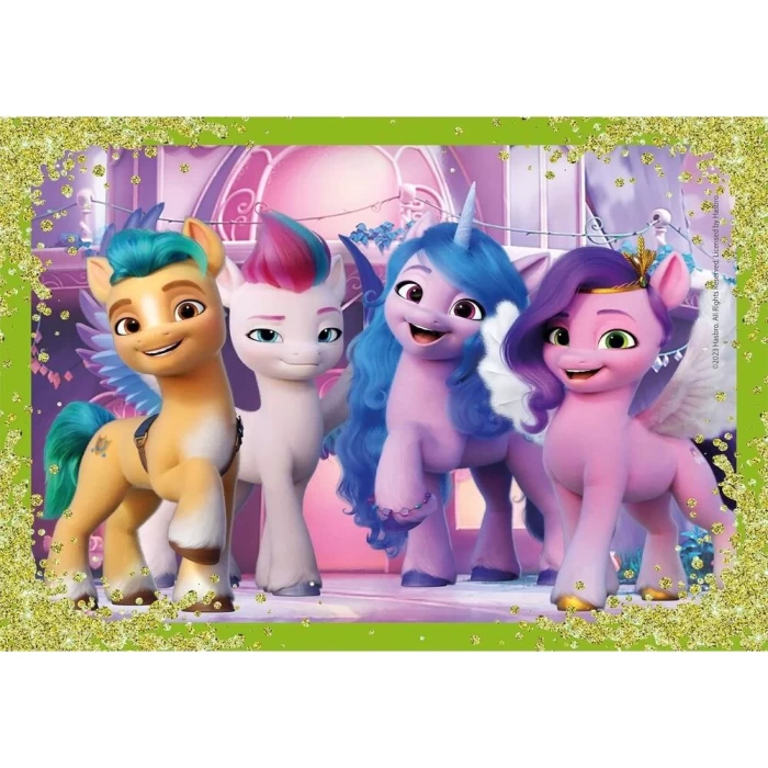 Clementoni My Little Pony Puzzle 4 in 1 72 Parça 21519
