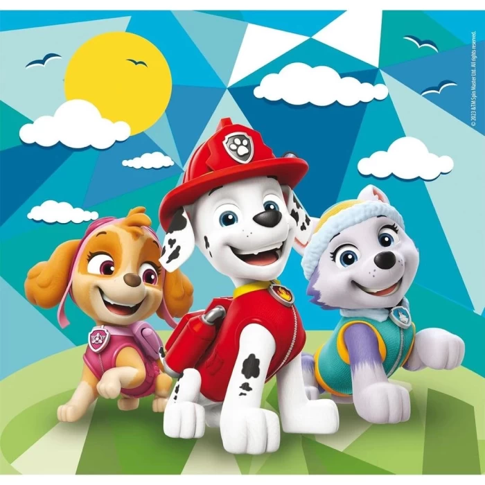 Clementoni Paw Patrol Puzzle 3x48 Parça 25291
