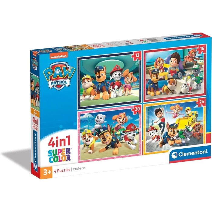 Clementoni Paw Patrol Puzzle 4 in 1 21513