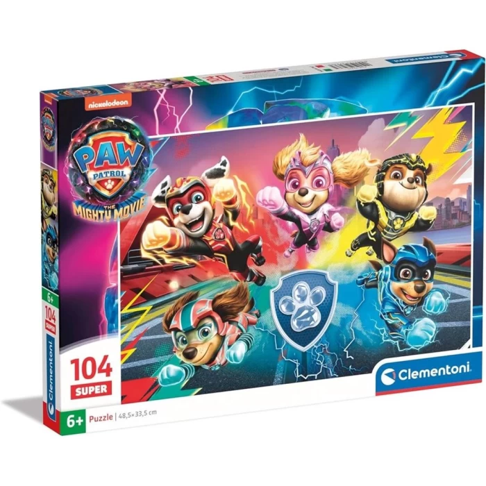 Clementoni Paw Patrol The Mighty Movie Puzzle 104 Parça 27236