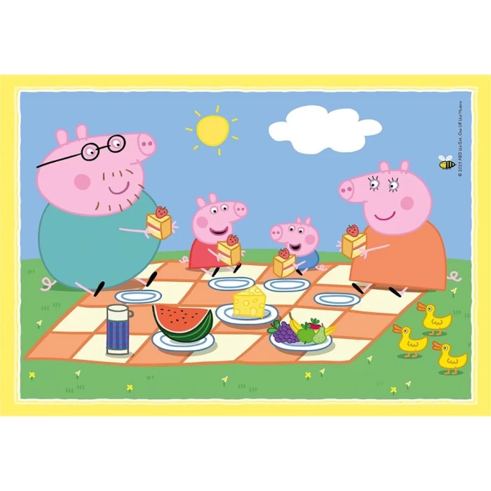 Clementoni Peppa Pig 4 in 1 Puzzle 72 Parça 21516