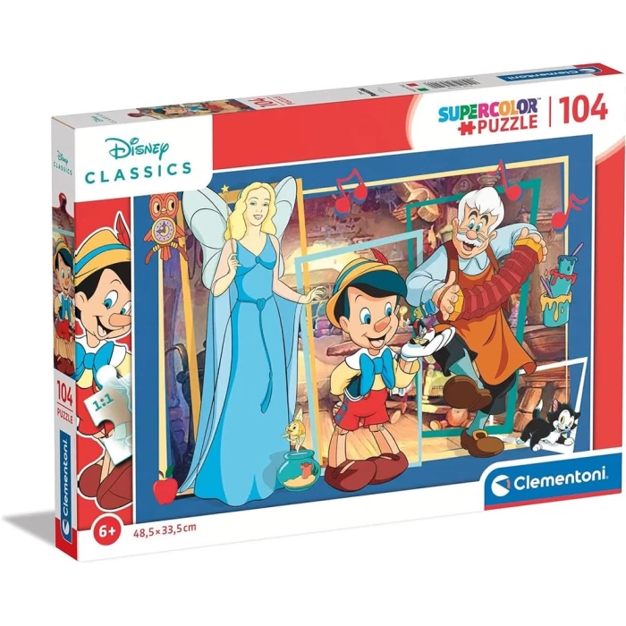 Clementoni Pinokyo Puzzle 104 Parça 25749
