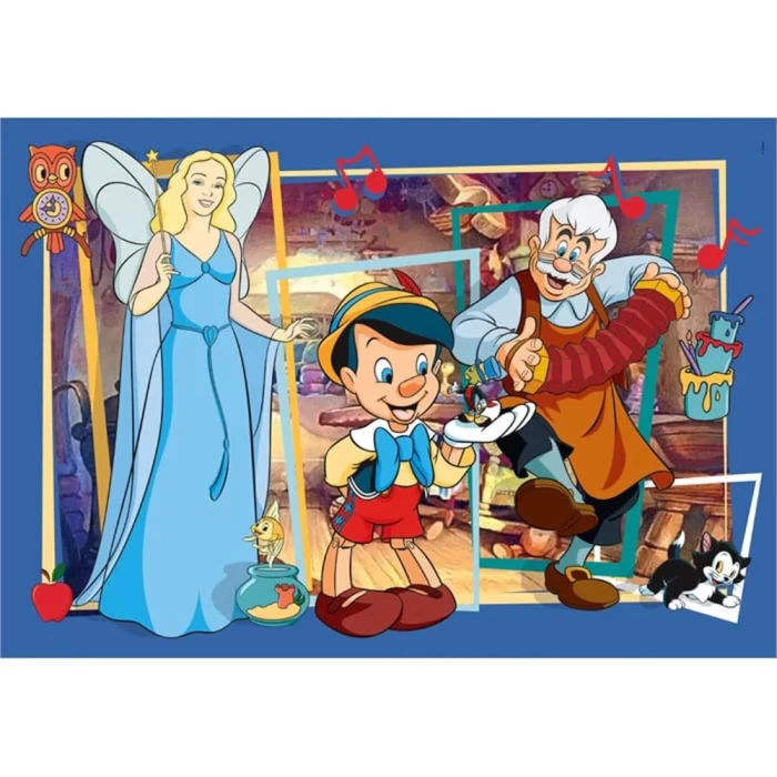 Clementoni Pinokyo Puzzle 104 Parça 25756