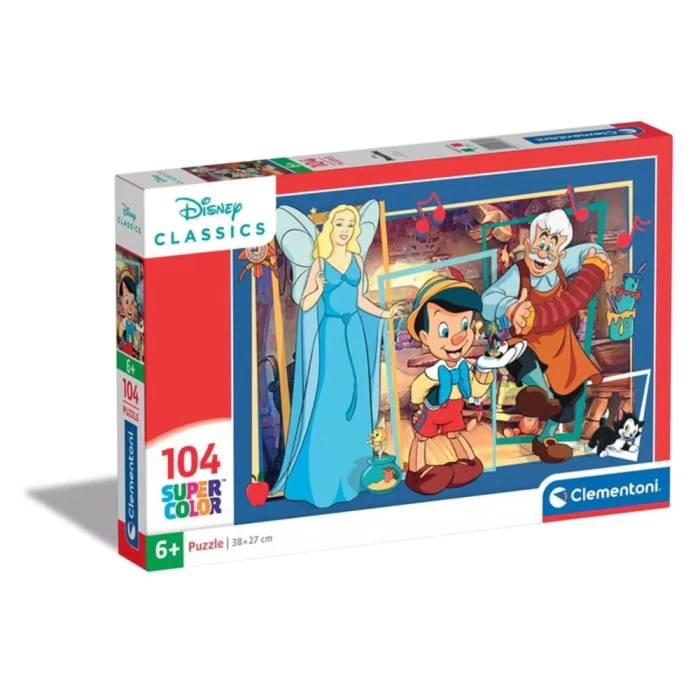 Clementoni Pinokyo Puzzle 104 Parça 25756