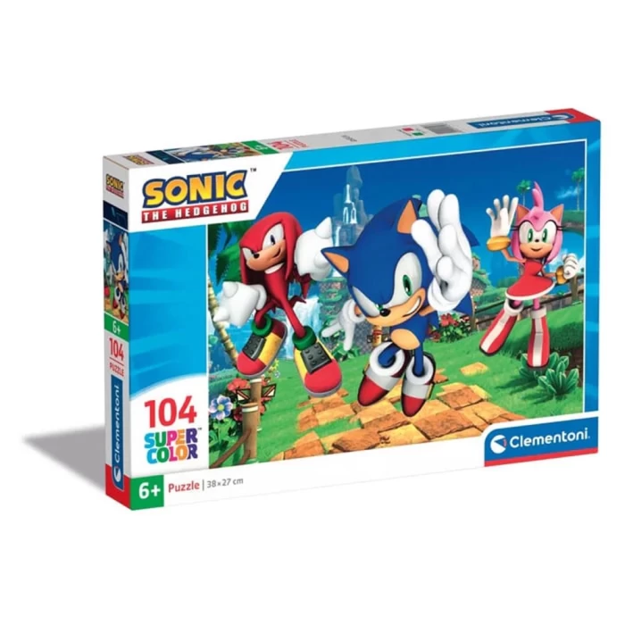 Clementoni Sonic Puzzle 104 Parça 27256