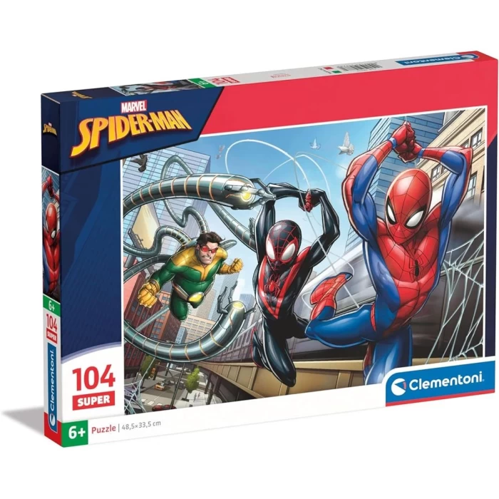 Clementoni Spider-Man Puzzle 104 Parça 25778