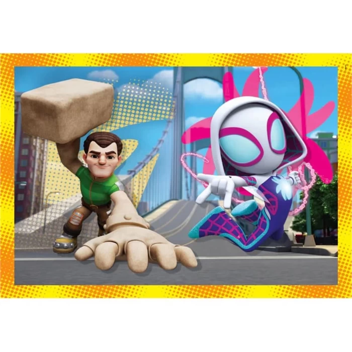Clementoni Spidey and His Amazing Friends Puzzle 4 in 1 21528