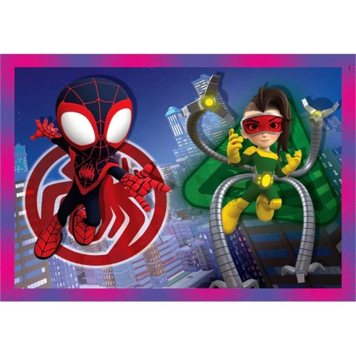 Clementoni Spidey and His Amazing Friends Puzzle 4 in 1 21528