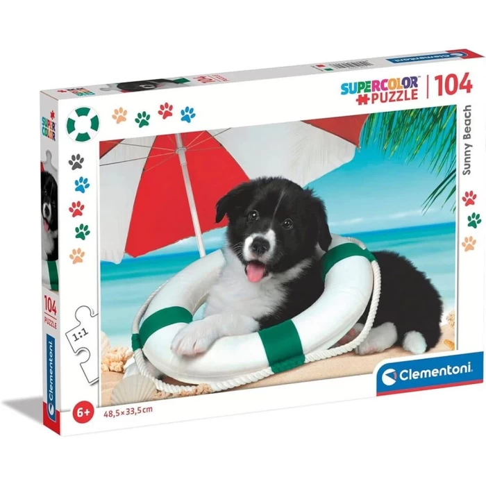Clementoni Sunny Beach Puzzle 104 Parça 25741