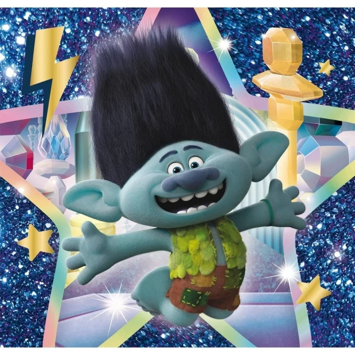 Clementoni Trolls Puzzle 3x48 Parça 25292