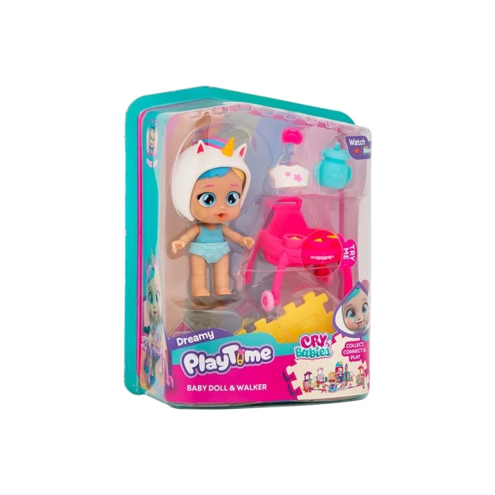 Cry Babies Play Time Mini Bebek ve Yürüteç