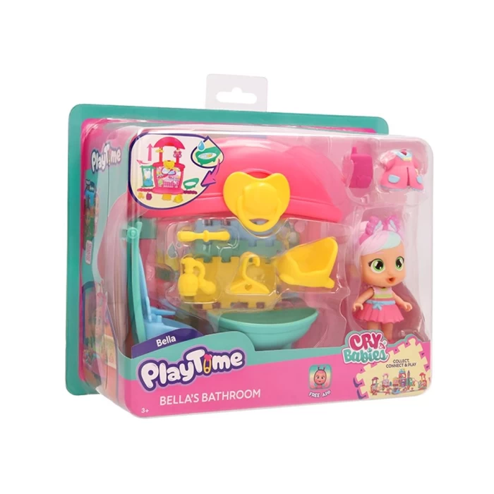 Cry Babies PlayTime Bella Banyo Oyun Seti 921498