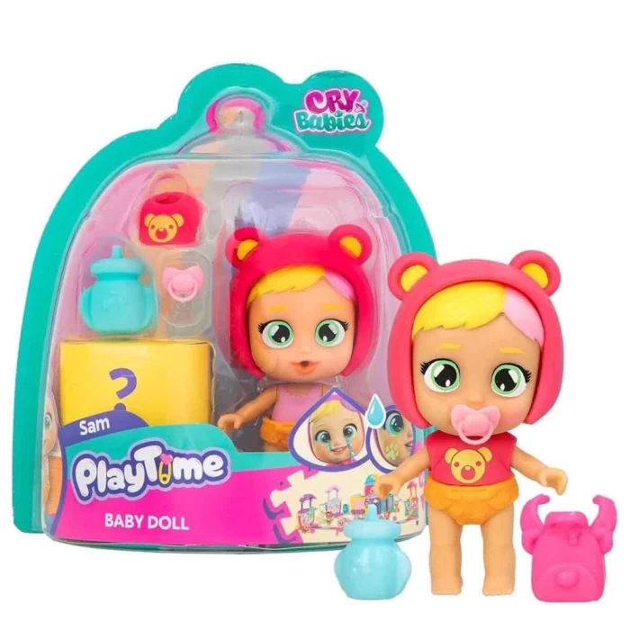 Cry Babies PlayTime Mini Bebekler - Sam