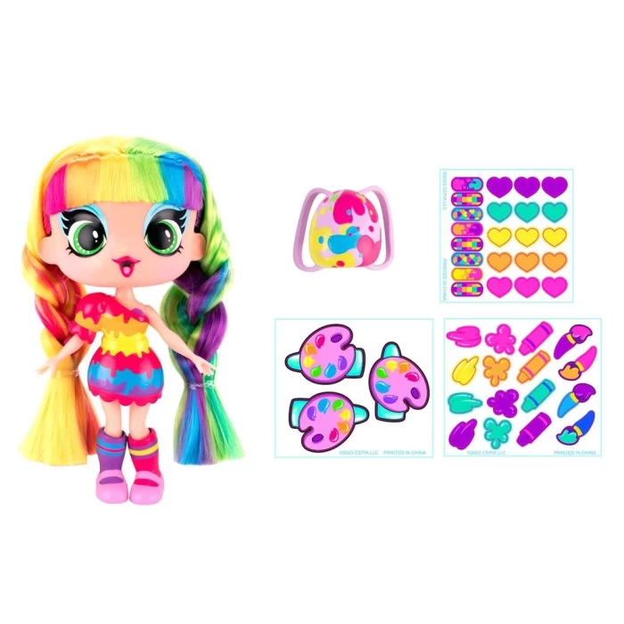 Decora Girlz 15 cm Moda Bebek ve Oyun Seti D1009